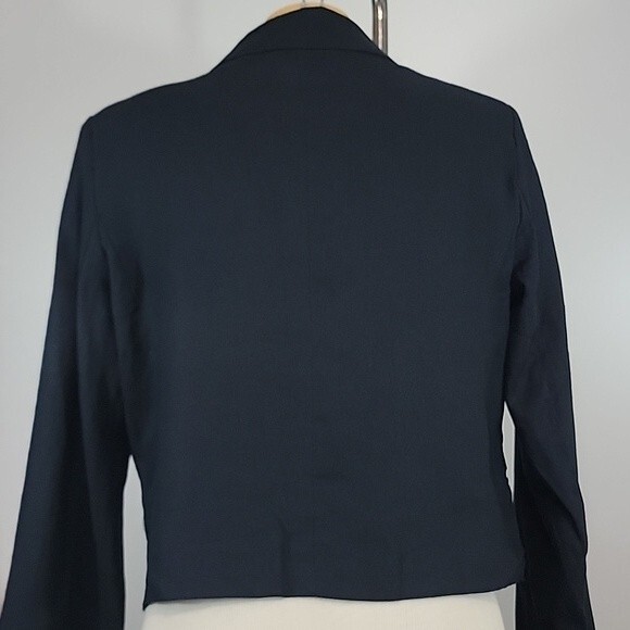 JASON WU Linen Blend Cropped Blazer size L - Picture 4 of 8